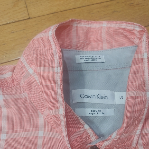 Calvin Klein Button Down Long Sleeve Men's - Picture 9 of 12